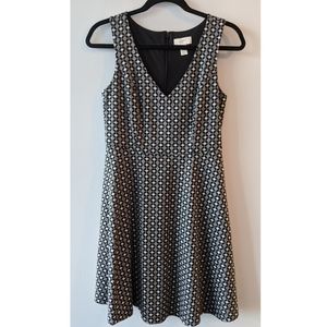 Black and white LOFT dress